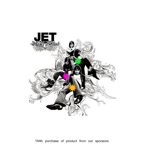 Album cover parody of Get Born by Jet